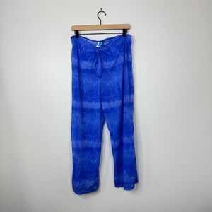 Sessa Mesh Beach Coverup Swim Pants Vintage M/L